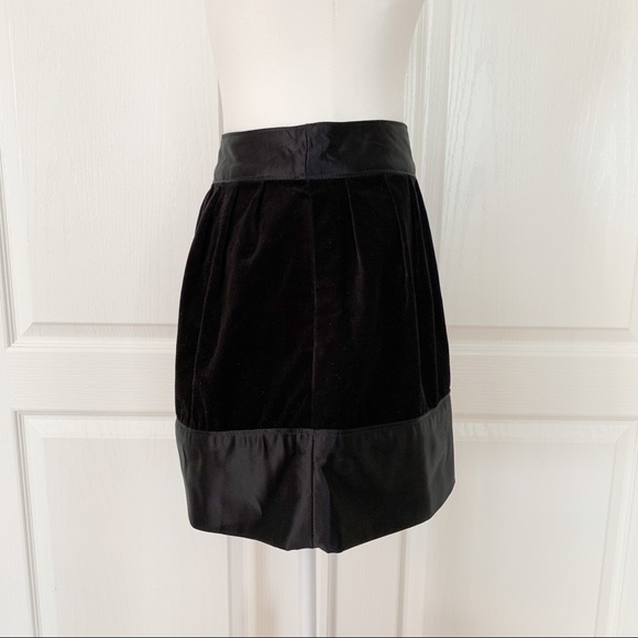 Erin Fetherston + Target Velvet & Satin Skirt Sz XS - Picture 6 of 8